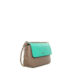 Shoulder bag DKNY green-grey